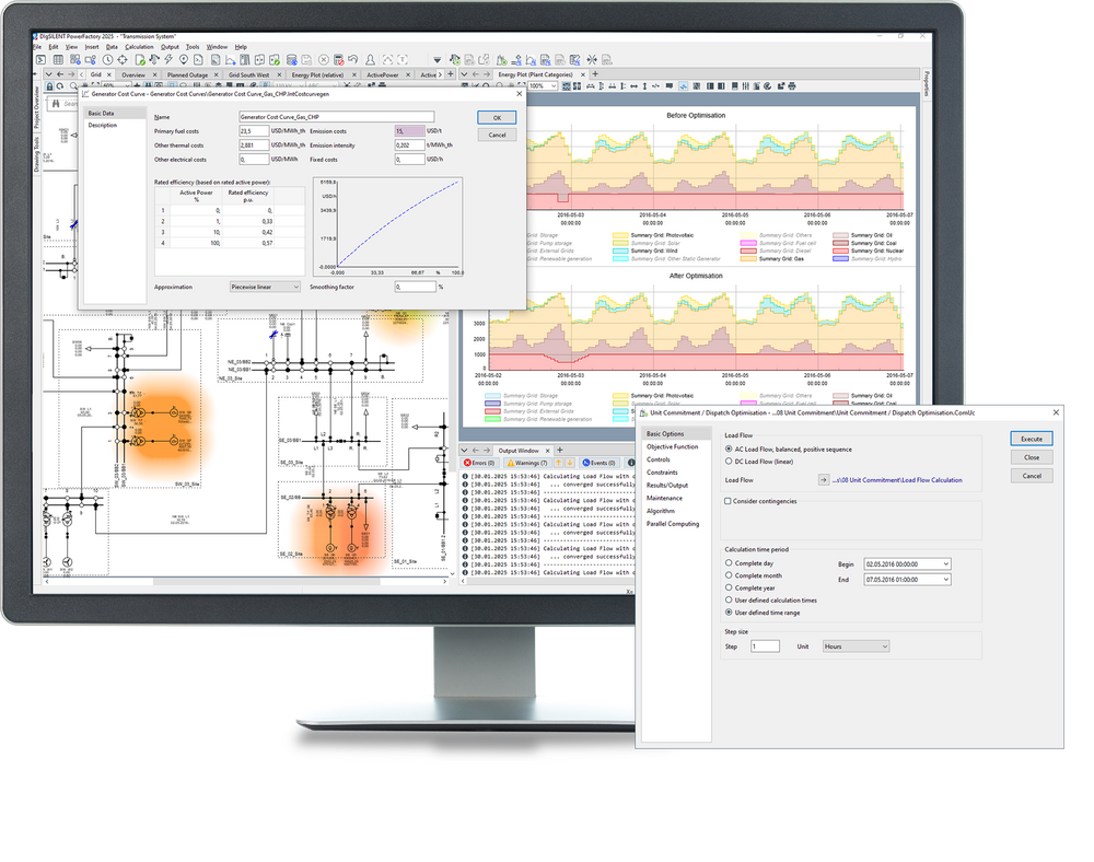 Unit Commitment and Dispatch Optimisation